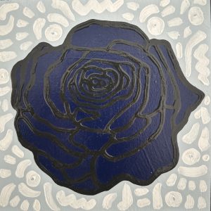 Deep Ocean Blue Rose
