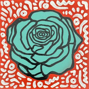 Aqua Blue Rose