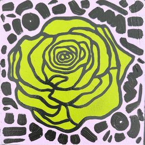 Yellow-green Rose